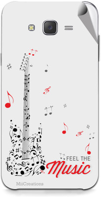 MiiCreations SMNG-J7-MS-00140 Samsung Galaxy J7 Mobile Skin(Grey)