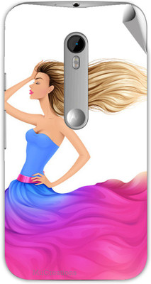

MiiCreations M-G3-MS-00177 Moto G (3rd Generation) Mobile Skin(White)