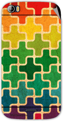 

MiiCreations 00266-MS-MMXA240 Micromax canvas doodle-2-A-240 Mobile Skin(Multicolor)