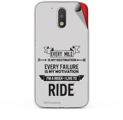 

MiiCreations M-G4-P-MS-00241 Motorola Moto G4 Plus Mobile Skin(Multicolor)