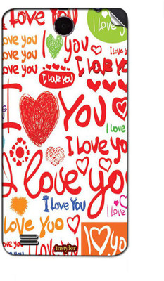 

instyler STICKER-9048 Lenovo A590 Mobile Skin(Multicolor)