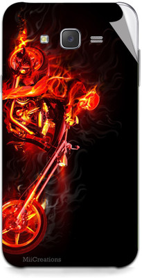 

MiiCreations SMNG-J7-MS-00143 Samsung Galaxy J7 Mobile Skin(Black)