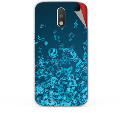 MiiCreations M-G4-P-MS-00263 Motorola Moto G4 Plus Mobile Skin(Blue)