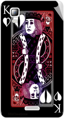 

MiiCreations MMXA102-MS-00021 Micromax Canvas 102 Doodle 3 Mobile Skin(Multicolor)