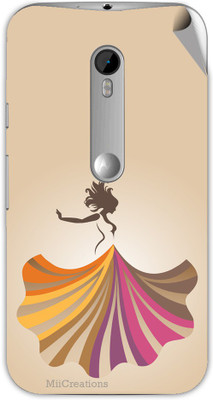 

MiiCreations M-G3-MS-00134 Moto G (3rd Generation) Mobile Skin(Brown)