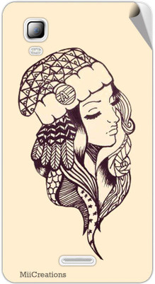 

MiiCreations MMXA102-MS-00031 Micromax Canvas 102 Doodle 3 Mobile Skin(Multicolor)