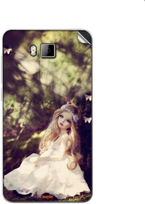 

instyler STICKER-23358 Lava Iris 406q Mobile Skin(Multicolor)
