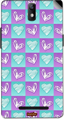 

instyler STICKER-31256 Oppo R3 Mobile Skin(Multicolor)