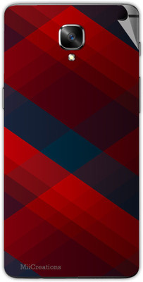 

MiiCreations OP3-MS-00286 One Plus 3 Mobile Skin(Red)