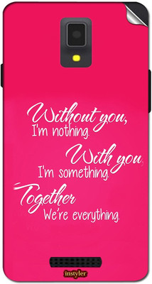 

instyler STICKER-19430 Karbonn Titanium S5 Plus Mobile Skin(Multicolor)