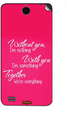

instyler STICKER-9080 Lenovo A590 Mobile Skin(Multicolor)