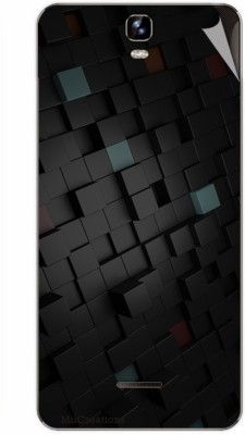 

MiiCreations MMXA190-MS-00148 Micromax Canvas HD Plus A190 Mobile Skin(Grey)