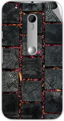 

MiiCreations M-G3-MS-00279 Motorola Moto G (3rd Gen) Mobile Skin(Black)
