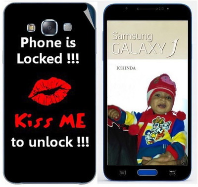 Snooky Samsung Galaxy J5 Mobile Skin(Black)