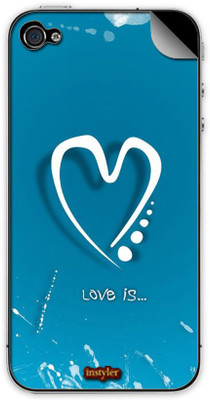 

instyler MSKIP4_10055 APPLE I PHONE 4 Mobile Skin(Multicolor)