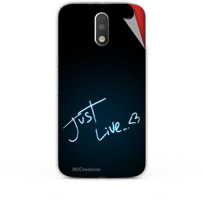 

MiiCreations M-G4-P-MS-00146 Motorola Moto G4 Plus Mobile Skin(Multicolor)