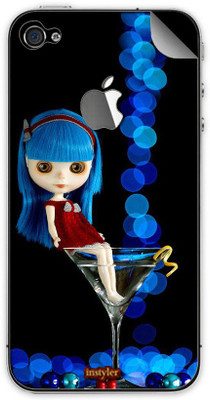 

instyler DIGITAL-107 Apple iPhone 4S Mobile Skin(MULTICOLOR)