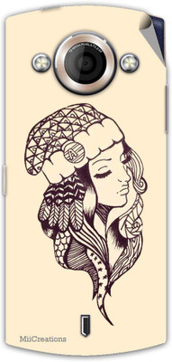 

MiiCreations MMXA255-MS-00031 Micromax Canvas Selfie A255 Mobile Skin(Beige)