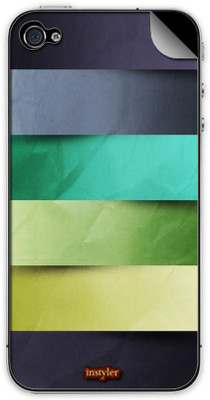 

instyler MSKIP4_10138 APPLE I PHONE 4 Mobile Skin(Multicolor)