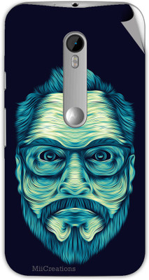 

MiiCreations M-G3-MS-00186 Moto G (3rd Generation) Mobile Skin(Black)