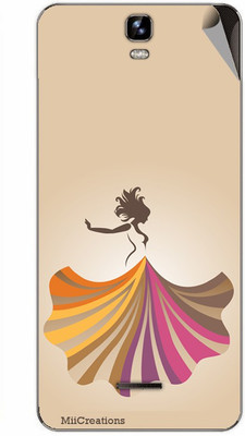

MiiCreations MMXA190-MS-00134 Micromax Canvas HD Plus A190 Mobile Skin(Brown)