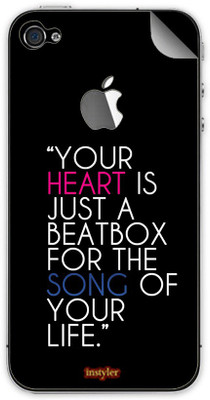 

instyler IP4-79 APPLE I PHONE 4 Mobile Skin(MULTICOLOR)