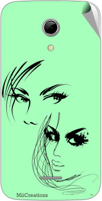 

MiiCreations MMXA114-MS-00252 Micromax Canvas 2.2 A114 Mobile Skin(Green)