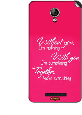 

instyler STICKER-18230 KARBONN TITANIUM DAZZLE 3 S204 Mobile Skin(Multicolor)