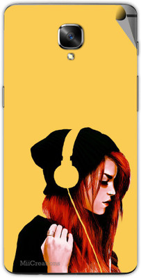 MiiCreations OP3-MS-00251 One Plus 3 Mobile Skin(Yellow)