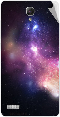 MiiCreations XM-R-N-MS-00069 Xiaomi Redmi Note Mobile Skin(Black)
