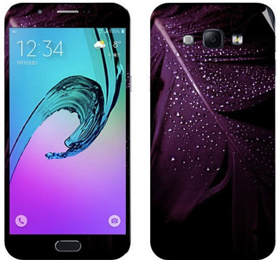 Snooky Samsung Galaxy A8 Mobile Skin(Purple)