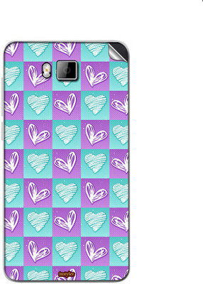 

instyler STICKER-23306 Lava Iris 406q Mobile Skin(Multicolor)