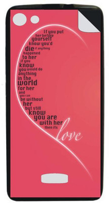 

Techno Gadgets fhdgf 17092016-346 xolo A500s lite Mobile Skin(Multicolor)