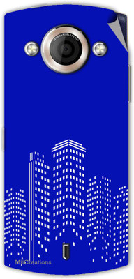 

MiiCreations MMXA255-MS-00105 Micromax Canvas Selfie A255 Mobile Skin(Blue)