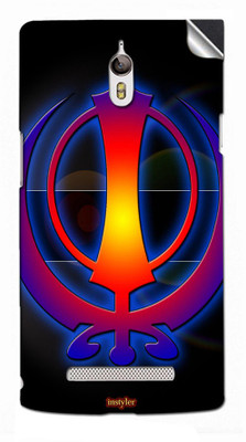 

instyler STICKER-30492 Oppo Find 7/7a Mobile Skin(Multicolor)