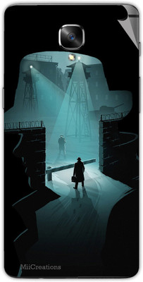 

MiiCreations OP3-MS-00182 One Plus 3 Mobile Skin(Black)