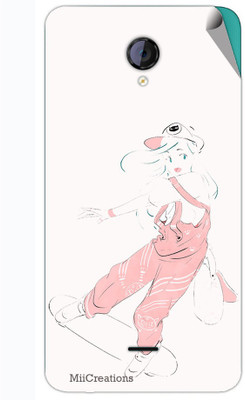 

MiiCreations 00262-MS-MMXA106 Micromax Unite 2 A106 Mobile Skin(White)