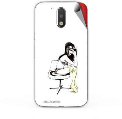 

MiiCreations M-G4-P-MS-00178 Motorola Moto G4 Plus Mobile Skin(Multicolor)