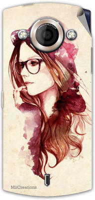 

MiiCreations MMXA255-MS-00025 Micromax Canvas Selfie A255 Mobile Skin(Beige)