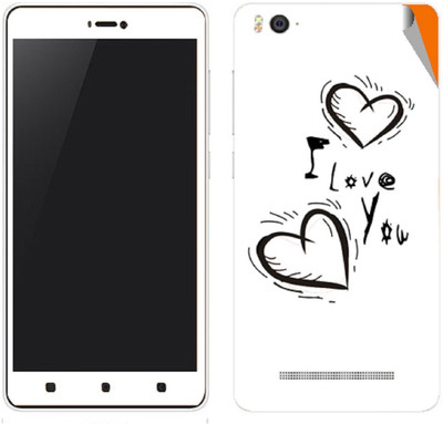 Snooky Xiaomi Mi 4i Mobile Skin(White)