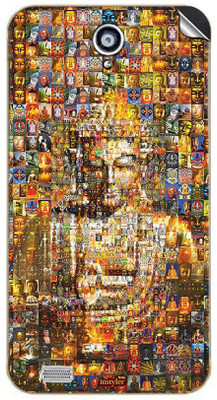 

instyler STICKER-15927 KARBONN A19 Mobile Skin(Multicolor)