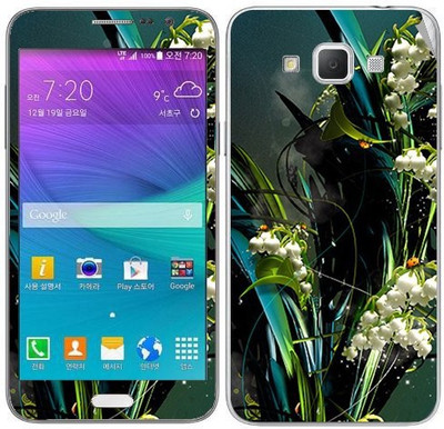 Snooky etails:Mobile Model: Samsung Galaxy Grand Max Mobile Skin(Green)