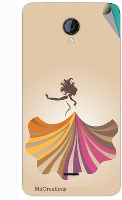 MiiCreations 00134-MS-MMXA106 Micromax Unite 2 A106 Mobile Skin(Brown)