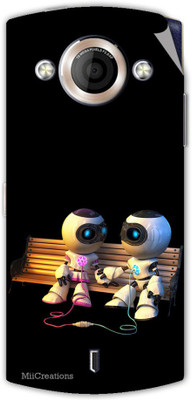 

MiiCreations MMXA255-MS-00201 Micromax Canvas Selfie A255 Mobile Skin(Black)