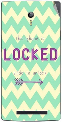 Snooky 162989 OPPO Find 7a X9006 Mobile Skin(Green)