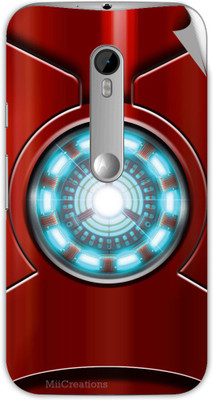 

MiiCreations M-G3-MS-00029 Motorola Moto G 3rd Gen Mobile Skin(Red)