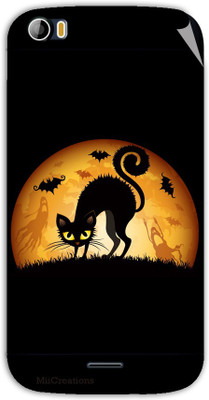 

MiiCreations 00028-MS-MMXA240 Micromax canvas doodle-2-A-240 Mobile Skin(Black)