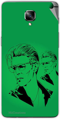 MiiCreations OP3-MS-00123 One Plus 3 Mobile Skin(Green)