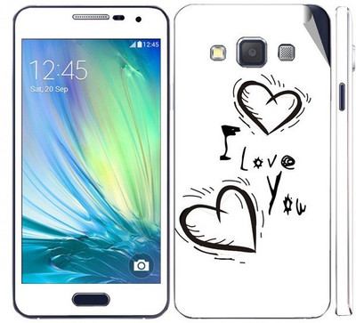 Snooky Samsung Galaxy A7 Mobile Skin(White)
