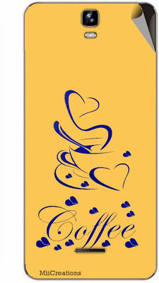 

MiiCreations MMXA190-MS-00113 Micromax Canvas HD Plus A190 Mobile Skin(Yellow)